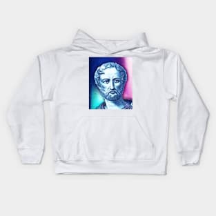 Cayo Plinio Segundo Snowy Portrait | Cayo Plinio Segundo Artwork 13 Kids Hoodie